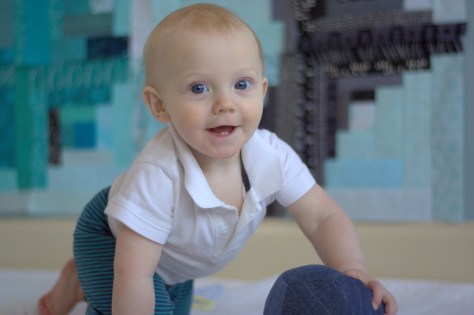 finn 10 months milestone quilt