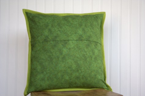 grow bean sprout pillow finish