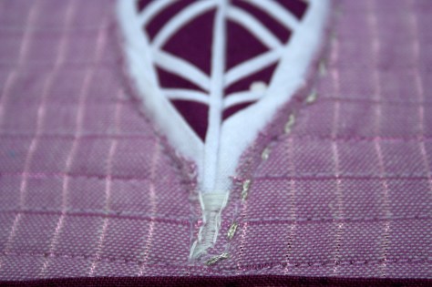 fpp feather mini mini quilt finish