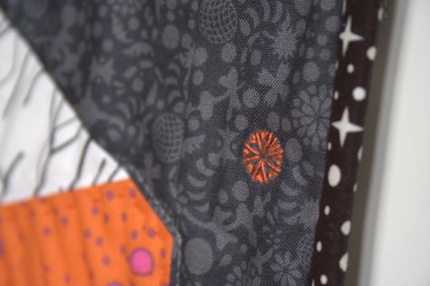 hex star mini quilt sizzix inspired aurifil
