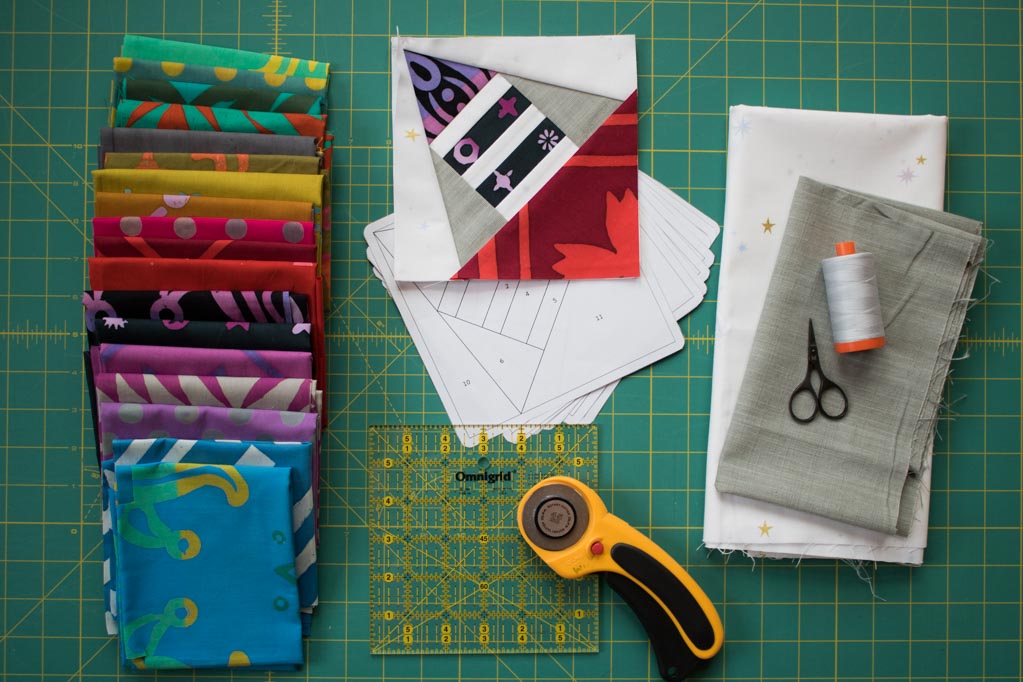andover foundation paper pieced project alison glass handcrafted patchwork