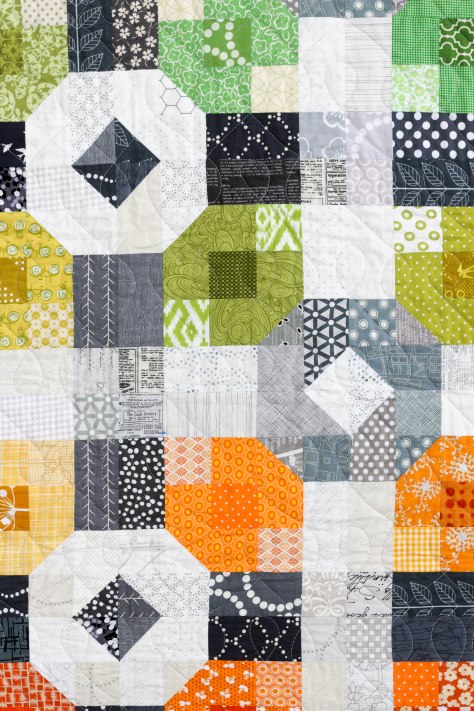 scrappy picnic plaid close up