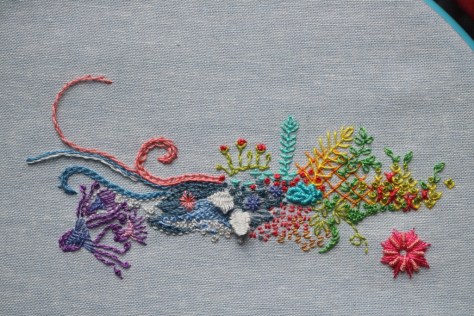 night quilter 1 year of stitches month 1
