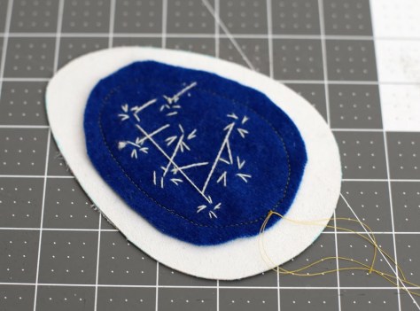 easter egg pincushion tutorial by hillary and kitty