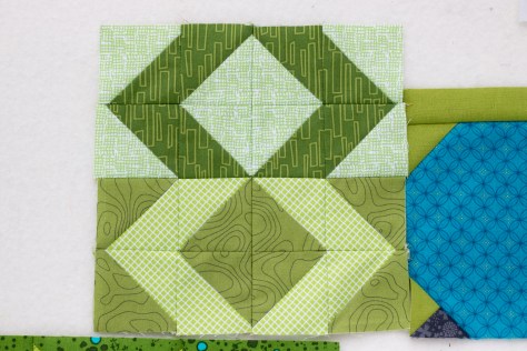 patience corners sewcial sampler greenery