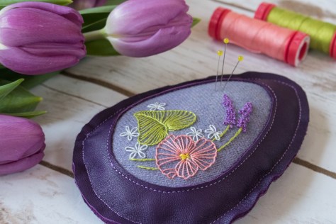 easter egg pincushion tutorial by hillary and kitty