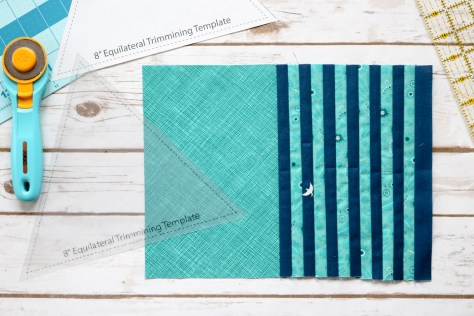 block construction modern triangle blog hop book tour