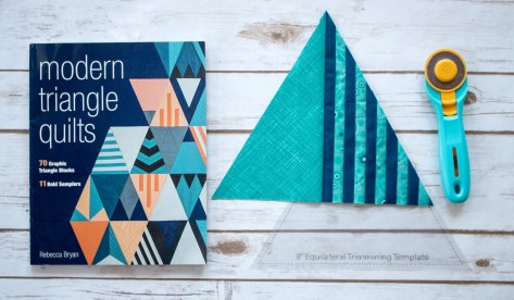 modern triangle quilts blog hop rebecca bryan
