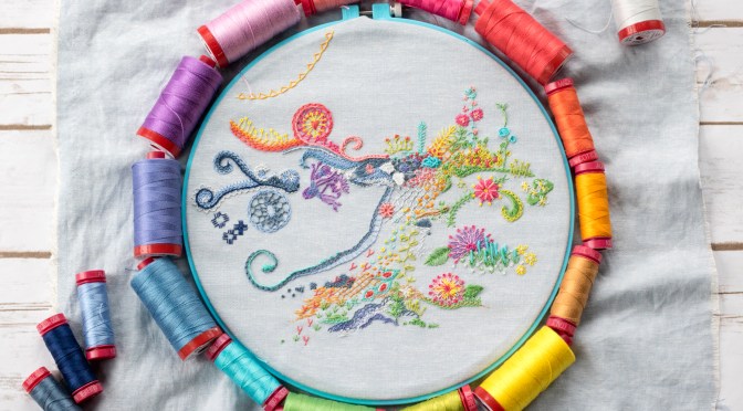 One Year of Stitches: April