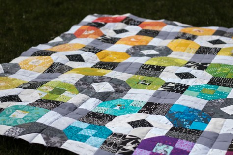 rainbow eye spy picnic plaid quilt flimsy finish 
