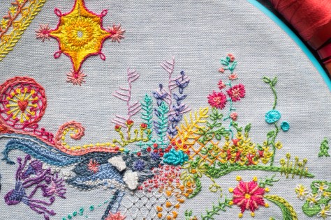 may 1 year of stitches embroidery freestyle aurifil thread