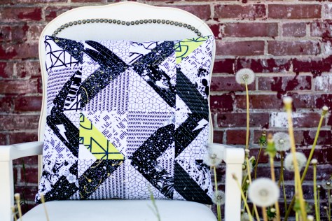 libs elliott arrow point path pillow gift