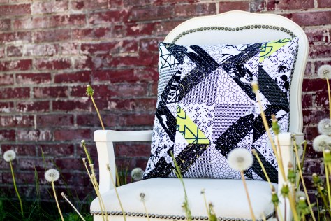 libs elliott arrow point path pillow gift
