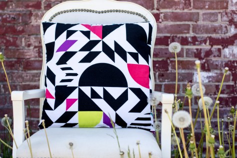libs elliott arrow point path pillow gift back