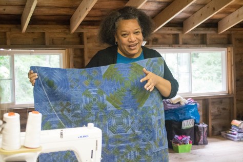 chawne kimber slow stitching retreat 2016 a gathering of stitches maine