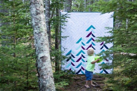 quilt photography with kids