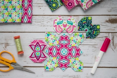 flit and bloom fabrics lucy boston patchwork of the crosses epp