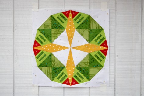 constant flux christmas foundation paper pieced pattern
