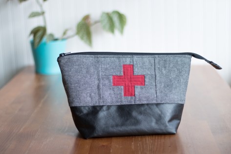 modern plus sign quilts book signature plus zippered pouch
