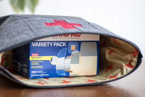 modern plus sign quilts book signature plus zippered pouch 
