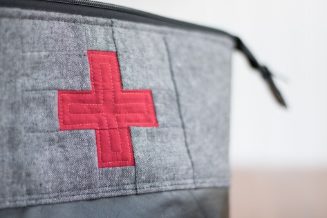 modern plus sign quilts book signature plus zippered pouch