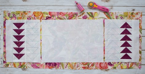 assembling table runner
