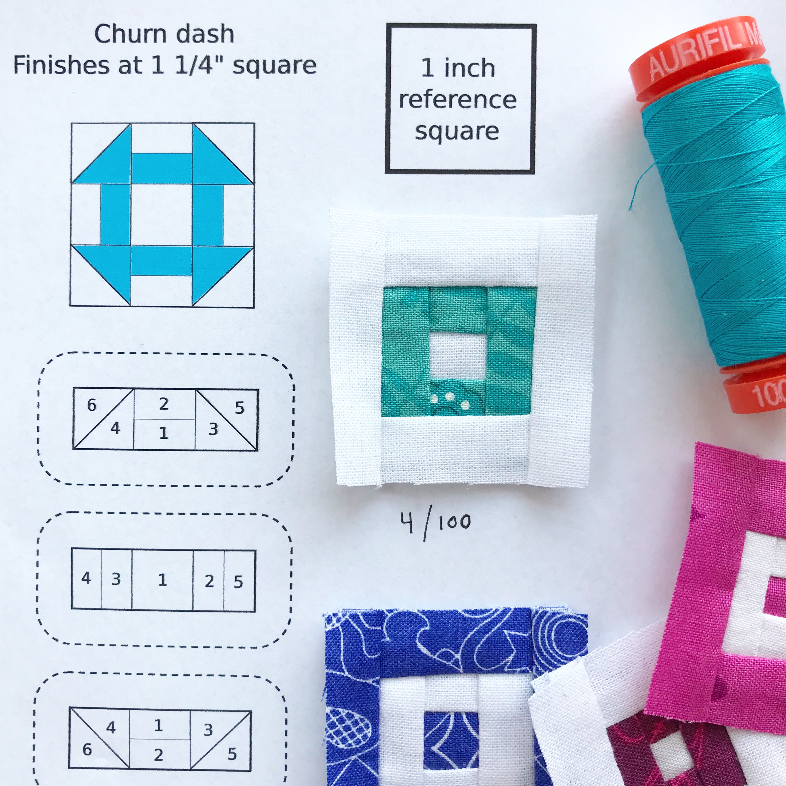 #100daysofsewsmaller tiny sewing quilting