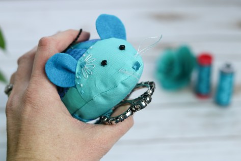 rosie mouse pin cushion a stitch in time