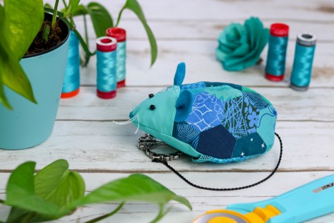 rosie mouse pin cushion a stitch in time