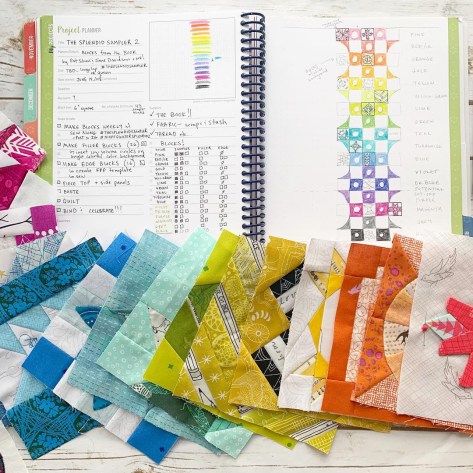 the splendid sampler 2 night quilter quilters planner