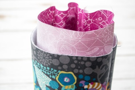 fabric skinny bin tutorial nightquilter