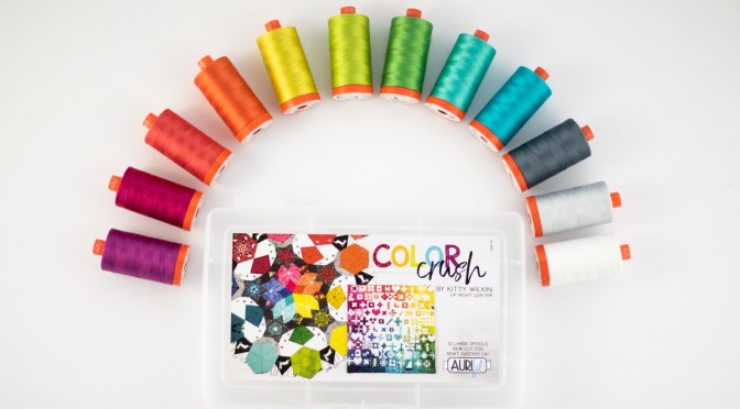 Aurifil Color Crush Thread Collection Release